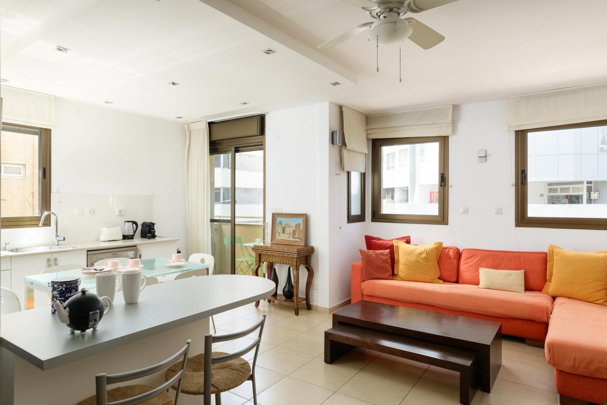 Cosy 1Br Near Beach By Feelhome Tel Aviv Bagian luar foto